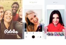 Retrica Android Fotoğraf Uygulaması
